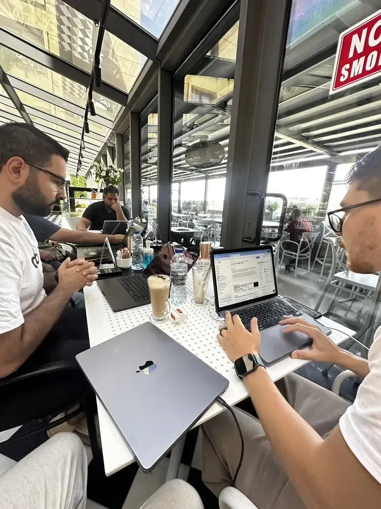 Rafeeq real-life coworking session 6